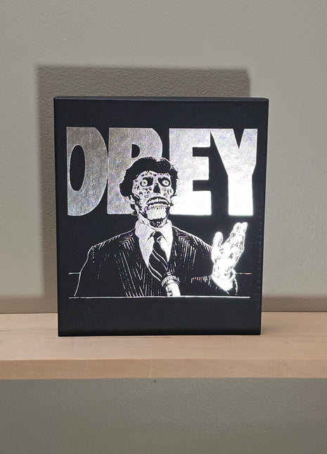 They Live (1988) 4K Ultra HD — Scream Factory Limited Edition Box Set — Pink Vinyl Variant — Like New