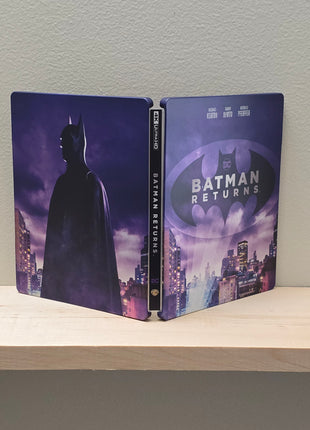 Batman 4K Ultra HD Steelbook Collection (4 Films) — Like New — Minor Outer Case Dings — No Digital Codes