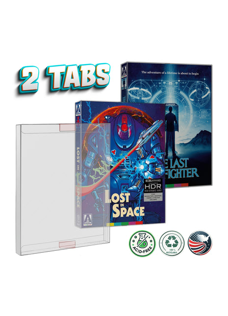 Arrow Video Slipcover Protector Case (2-Tab) | Malko Protectors