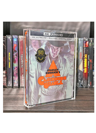 Premium Acrylic Display Case for Steelbook & Slipcover Movies | Malko Protectors