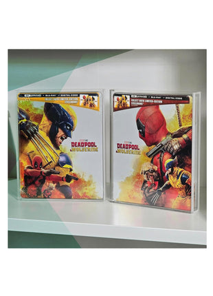 Premium Acrylic Display Case for Steelbook & Slipcover Movies | Malko Protectors