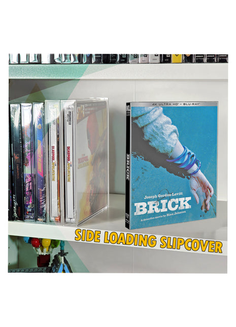 4k & Blu-ray Slipcover Side-Loading Protector Case | Malko Protectors