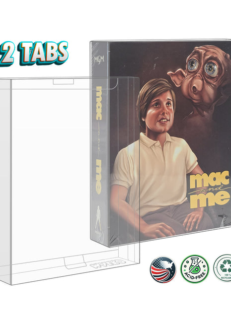 Vinegar Syndrome VSU Protector Case | 2 Tabs | Malko Protectors